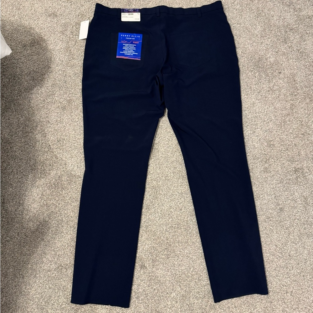 Perry Ellis Premium navy dress pants- 42 
New with tags. Never worn.